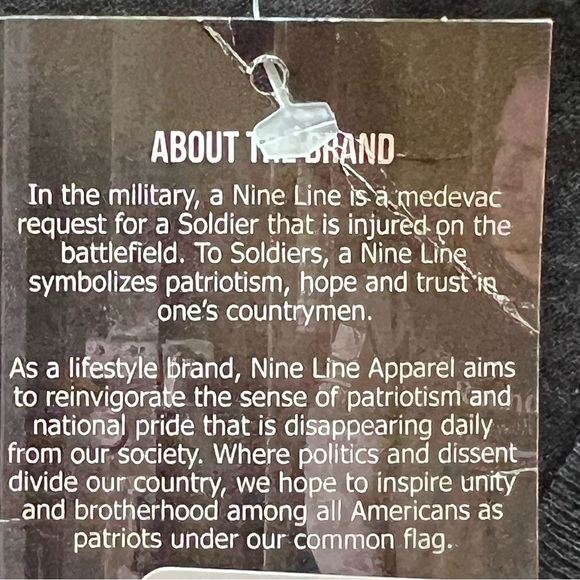NWT! Nine Line Apparel- Don’t Tread on Me Black V-Neck Short Sleeve Tee - Picture 4 of 7